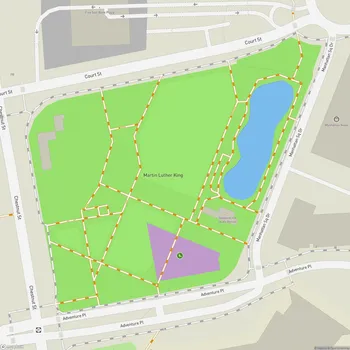 Map of Martin Luther King, Jr. Memorial Park