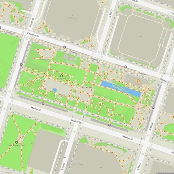 Map of Citygarden