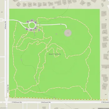 Map of Desert Trails Park