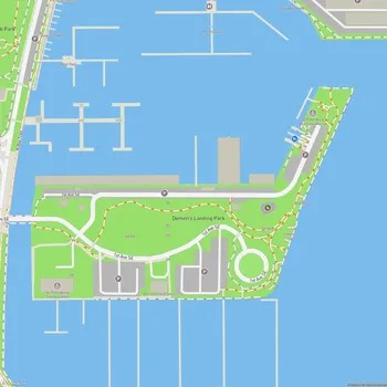 Map of Demen's Landing Park