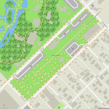 Map of Linear Park