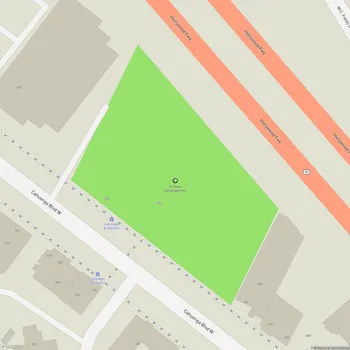 Map of El Paseo Cahuenga Park