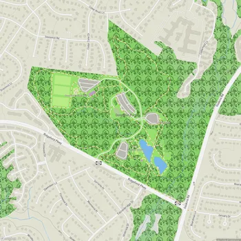 Map of Deep Run Park