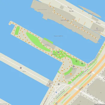 Map of Pier 84