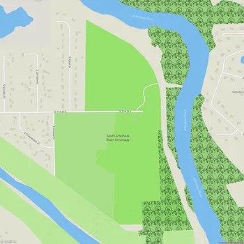 Map of South Arkansas River Greenway