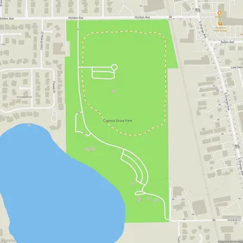 Map of Cypress Grove Park
