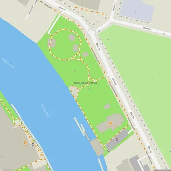 Map of Buffalo RiverFest Park