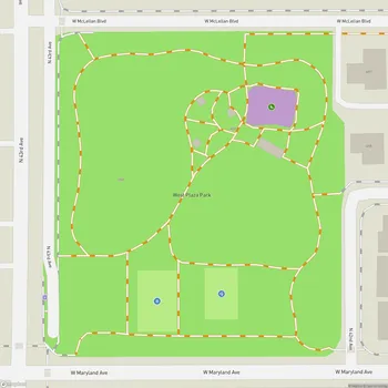 Map of West Plaza Park