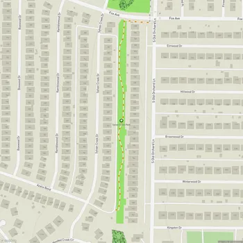 Map of Sylvan Creek Park
