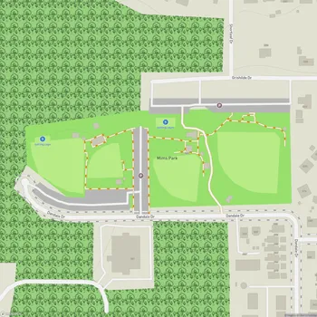 Map of Mims Park