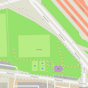 Map of Ross Park