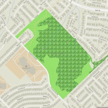 Map of Hayes Park at Rosehill