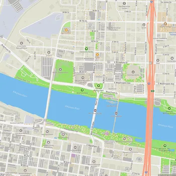 Map of Riverfront Park