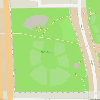 Map of CSU Trial Gardens