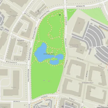 Map of Amberglen Park