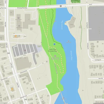 Map of Lower Falls Overlook Park