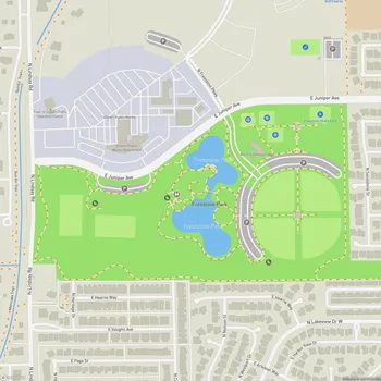 Map of Freestone Park