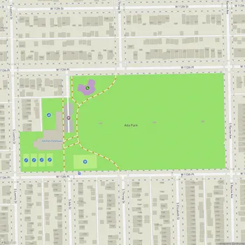 Map of Ada Park