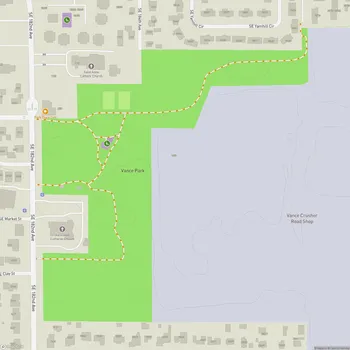 Map of Vance Park