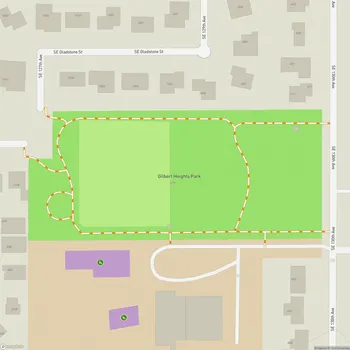 Map of Gilbert Heights Park