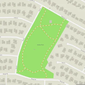 Map of Hudson Park
