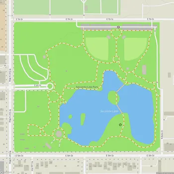 Map of Seccombe Lake Park