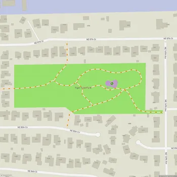 Map of Tiger Tree Park