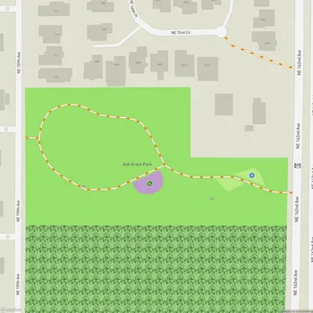 Map of Oak Grove Park