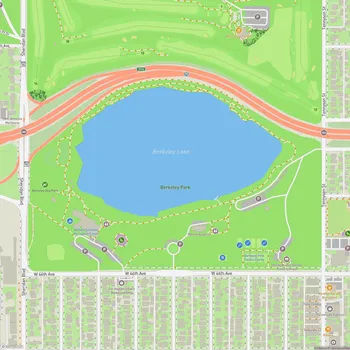 Map of Berkeley Park