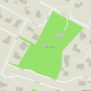 Map of Weber Arboretum