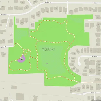 Map of Douglas Carter Fisher Neighborhood Park