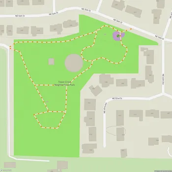 Map of Tower Crest Neighborhood Park