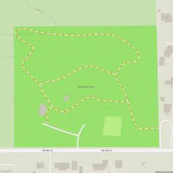 Map of Hazel Dell Park