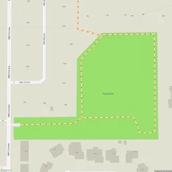 Map of Foley Park