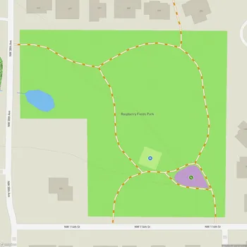 Map of Raspberry Fields Park