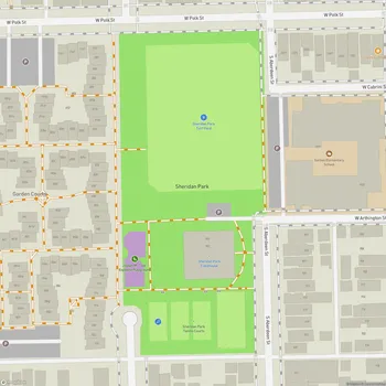 Map of Sheridan Park
