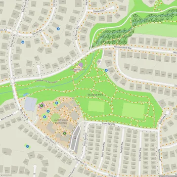 Map of Skyhawk Park