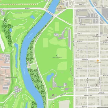 Map of Taggart Riverside Park