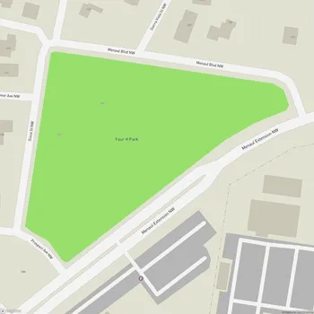 Map of Four H Park