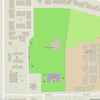Map of Westwood Park