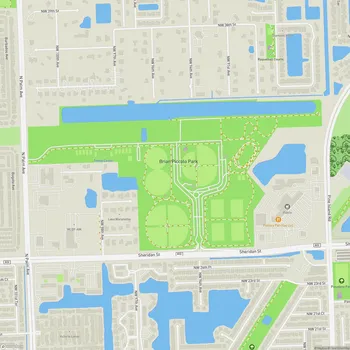 Map of Brian Piccolo Park