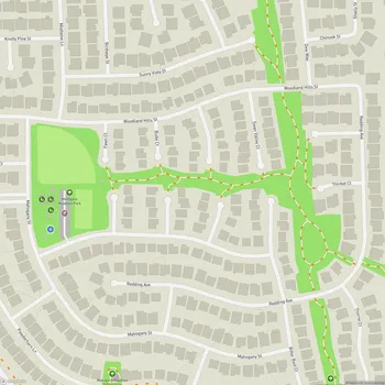 Map of Mahogany Meadows Park
