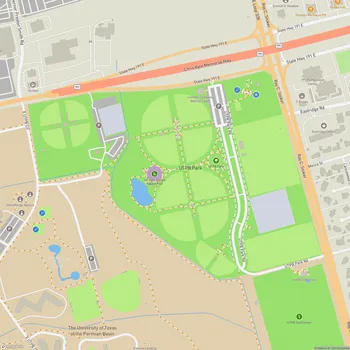 Map of UTPB Park