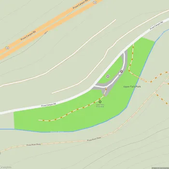 Map of Upper Falls Park