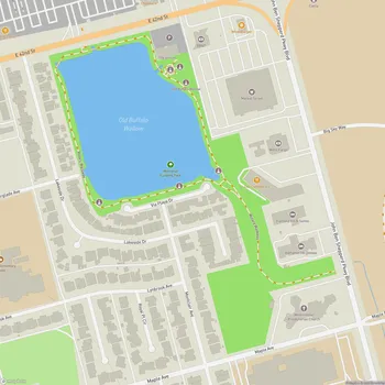 Map of Memorial Gardens Park