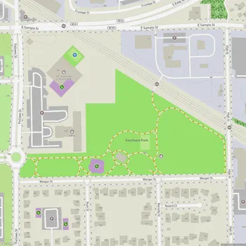 Map of Southeast Park