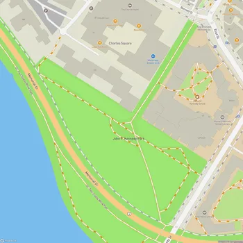 Map of John F. Kennedy Park