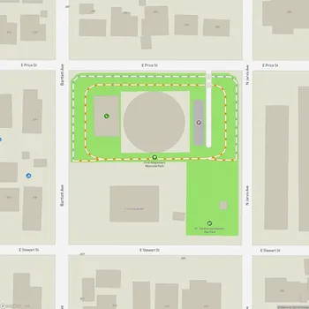 Map of First Responders Memorial Park