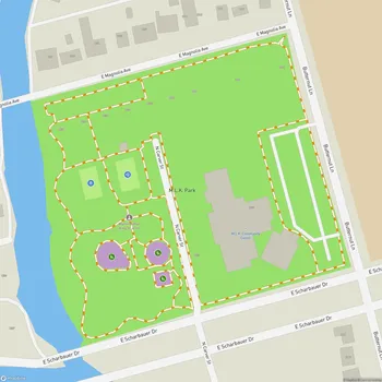 Map of M.L.K. Park