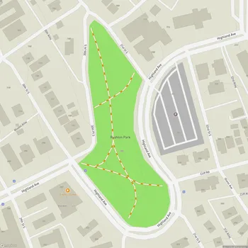 Map of Rushton Park